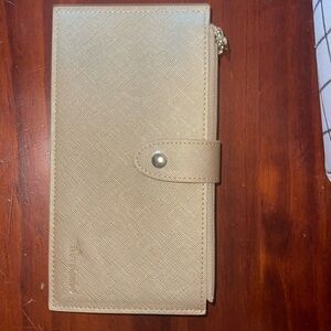 TravelLambo Snap Wallet- Gold